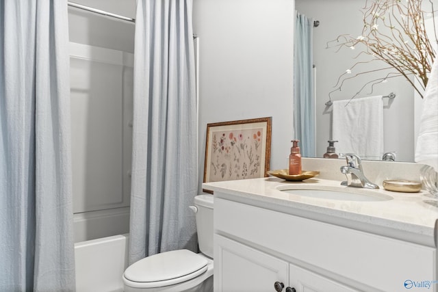 107 Sunlit Grove Dr, Harvest, AL 35749 - full bathroom featuring vanity and shower / bathtub combination with curtain