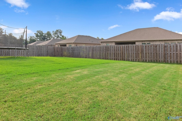 107 Sunlit Grove Dr, Harvest, AL 35749 - fenced backyard with a trampoline