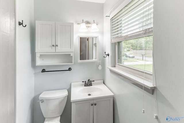 1108 Danmann Dr SE, Huntsville, AL 35803 - half bathroom featuring toilet and vanity