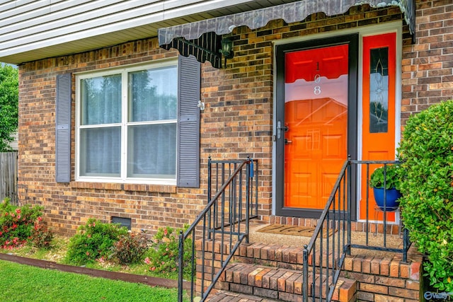 view of entrance to property