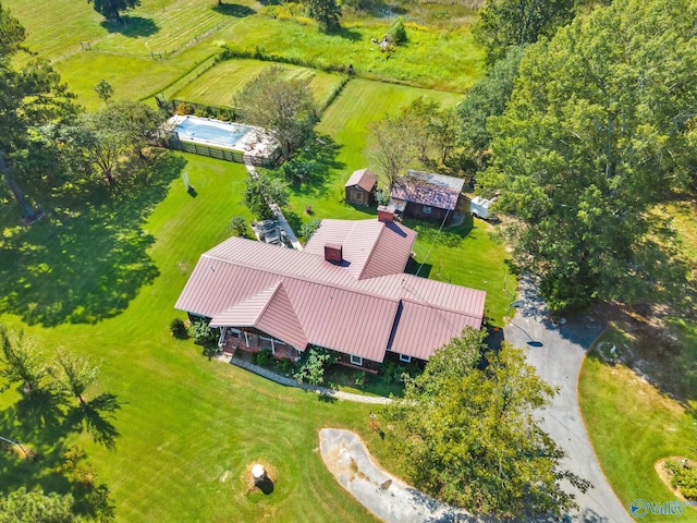 drone / aerial view