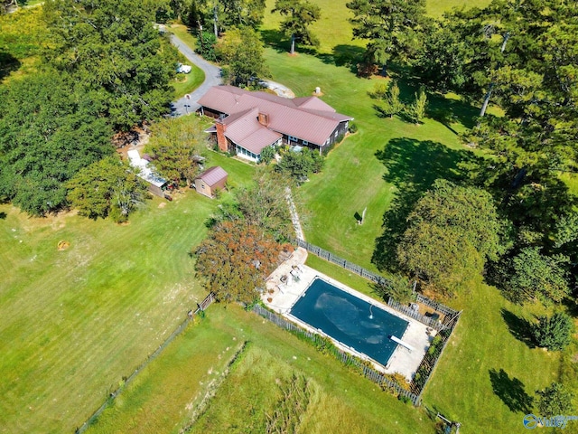 aerial view