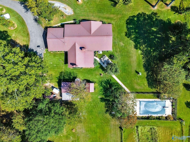 drone / aerial view