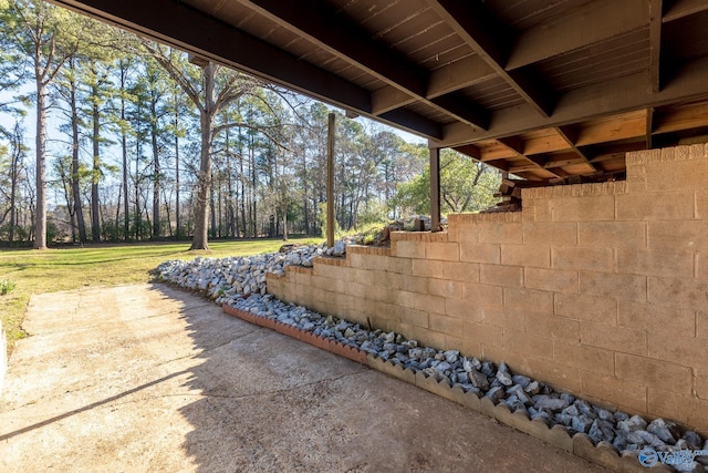 view of patio