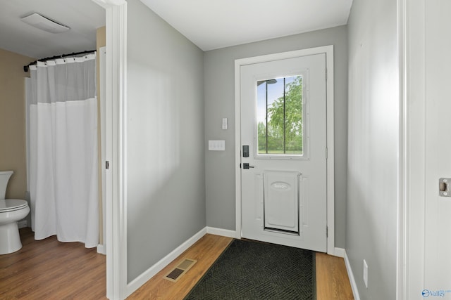 265 Dorning Rd, Harvest, AL 35749 - entryway with wood finished floors and baseboards