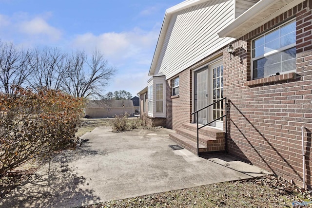 exterior space featuring a patio area