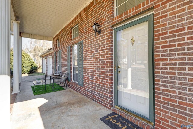 view of entrance to property