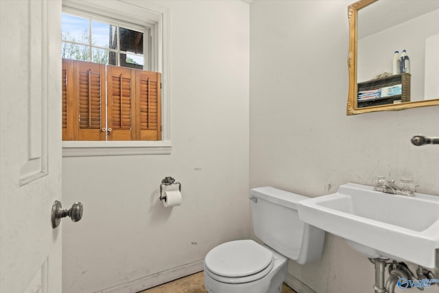 bathroom with toilet