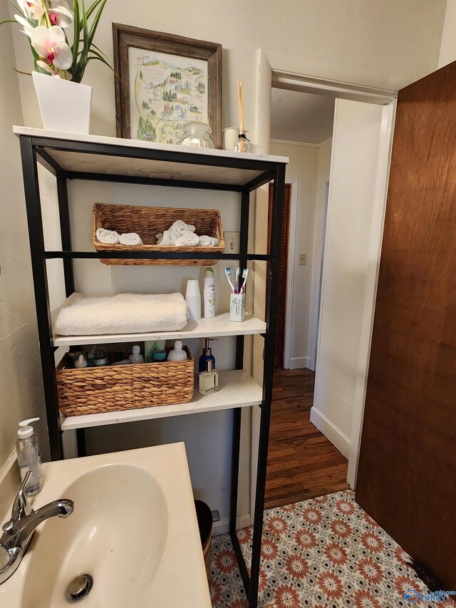 pantry featuring sink