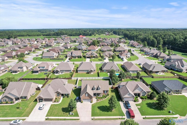 22915 Pin Oak Dr, Athens, AL 35613 - bird's eye view with a residential view