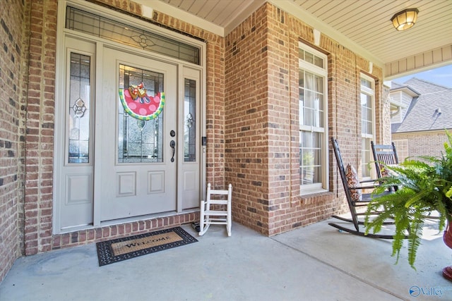 22915 Pin Oak Dr, Athens, AL 35613 - entrance to property with a porch and brick siding