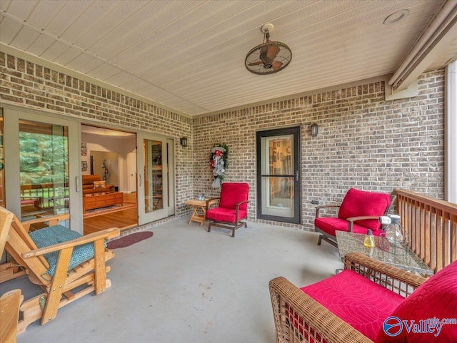 591 Nix Rd, Hazel Green, AL 35750 - view of patio