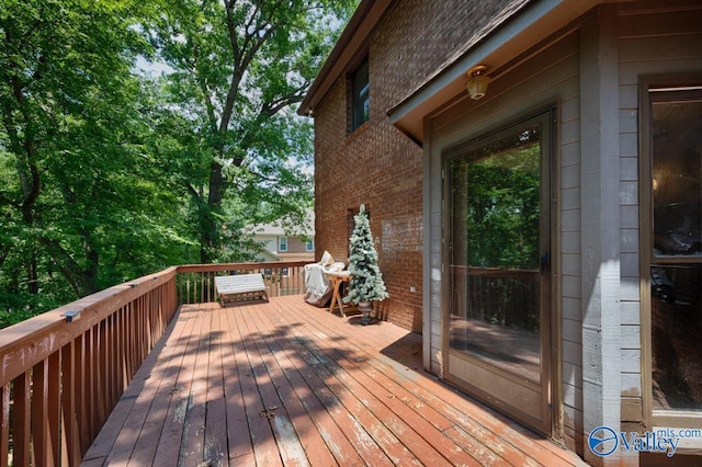 9046 Sugar Tree Trl, Huntsville, AL 35802 - view of deck