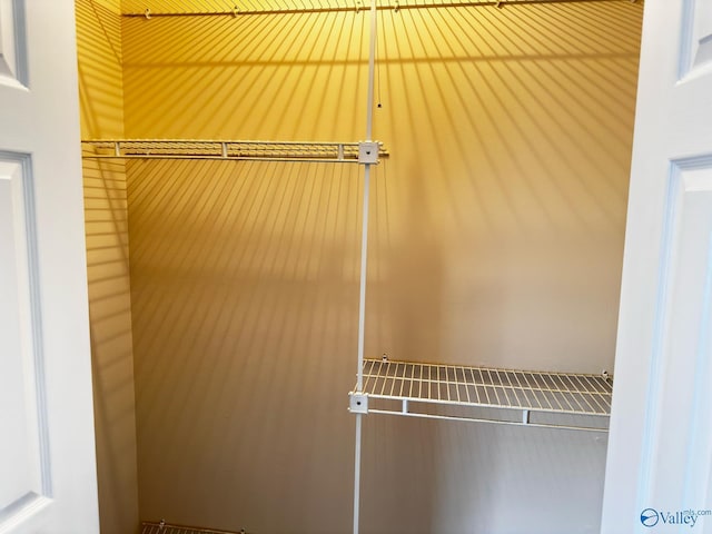 view of closet