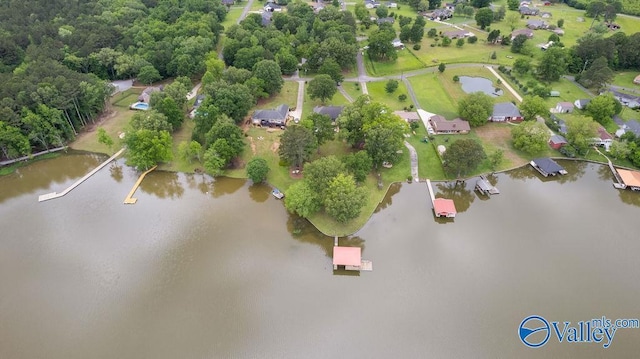 219 Sharp Dr, Gadsden, AL 35903 - drone / aerial view of a large body of water and a tree filled landscape