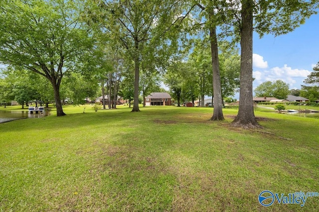 219 Sharp Dr, Gadsden, AL 35903 - view of grassy yard featuring a water view