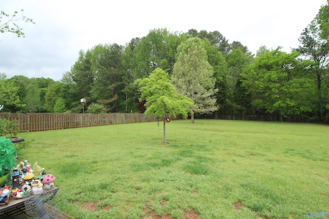 207 Brook Wind Dr, Hazel Green, AL 35750 - view of yard featuring fence