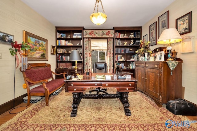 view of office space