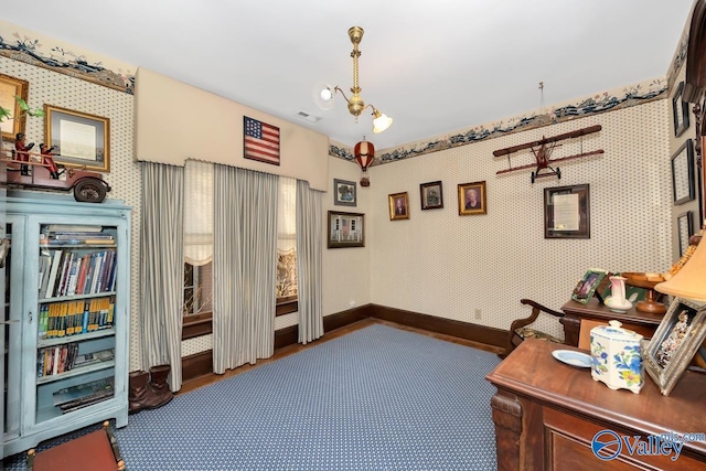 view of office