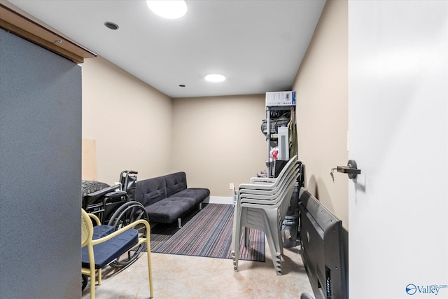 23784 Old Homeplace Way, Athens, AL 35613 - exercise area featuring recessed lighting and baseboards