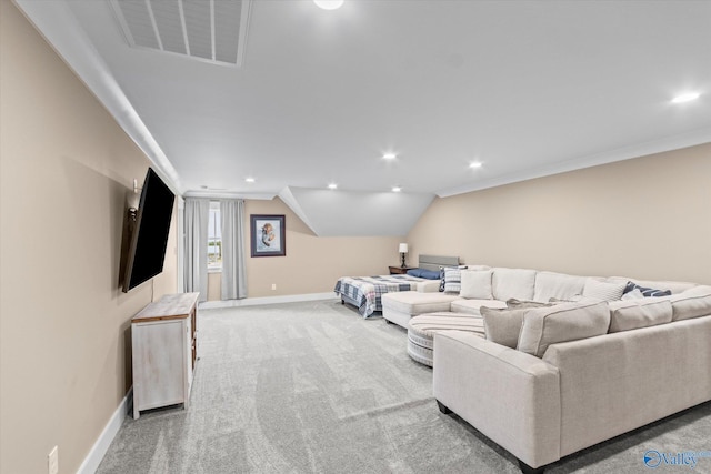 23784 Old Homeplace Way, Athens, AL 35613 - living area with carpet flooring, recessed lighting, and baseboards