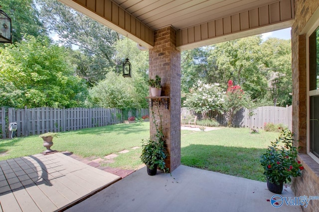 view of patio / terrace