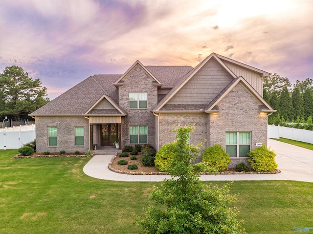 20009 Capitol Hill Dr, Tanner, AL 35671 - craftsman-style home with brick siding and a shingled roof