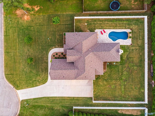 20009 Capitol Hill Dr, Tanner, AL 35671 - aerial view of a pool area