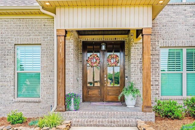 20009 Capitol Hill Dr, Tanner, AL 35671 - view of exterior entry featuring brick siding