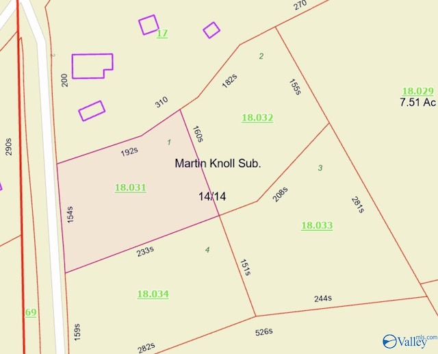 LOT1 County Road 355, Leesburg AL, 35983 land for sale