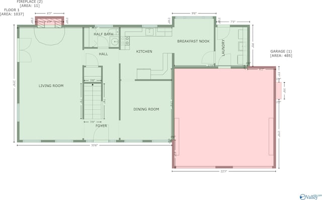 view of layout