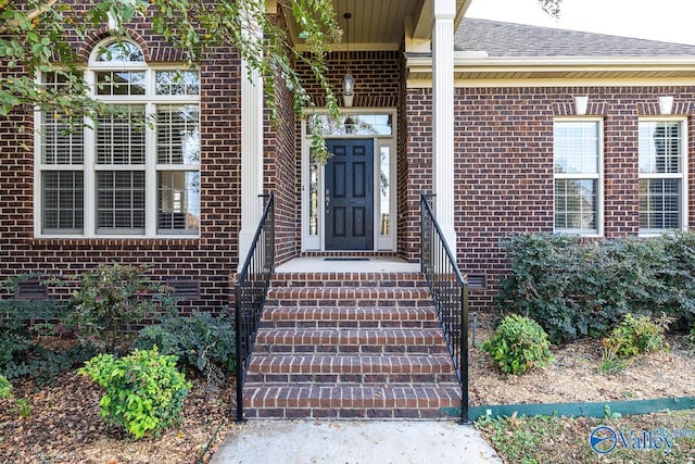 view of property entrance