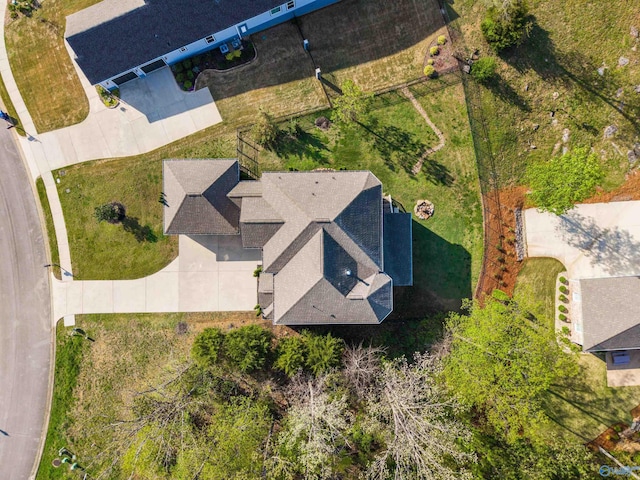 drone / aerial view