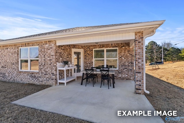 152 Rose Valley Dr, New Market, AL 35761 - view of patio / terrace featuring outdoor dining area