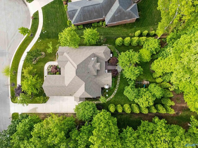 39 Verdant Cir, Huntsville, AL 35803 - view from above of property
