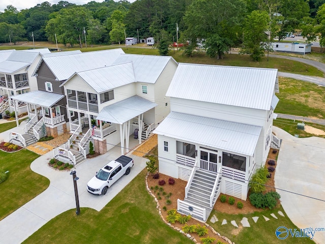 drone / aerial view