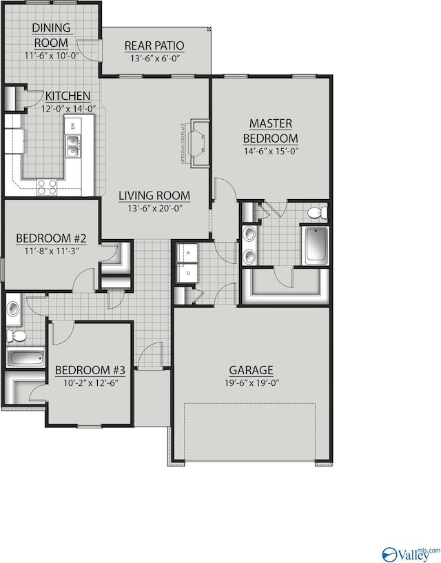 120 Parvin Way Dr, Hazel Green, AL 35750 - floor plan