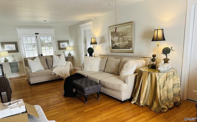 2010 Youngs Chapel Rd, Piedmont, AL 36272 - living room with wood finished floors