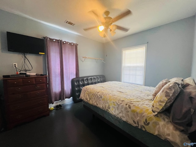 450 County Road 803, Centre, AL 35960 - bedroom with a ceiling fan and visible vents