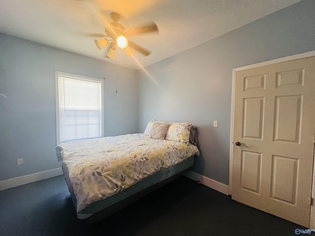 450 County Road 803, Centre, AL 35960 - bedroom featuring baseboards and ceiling fan