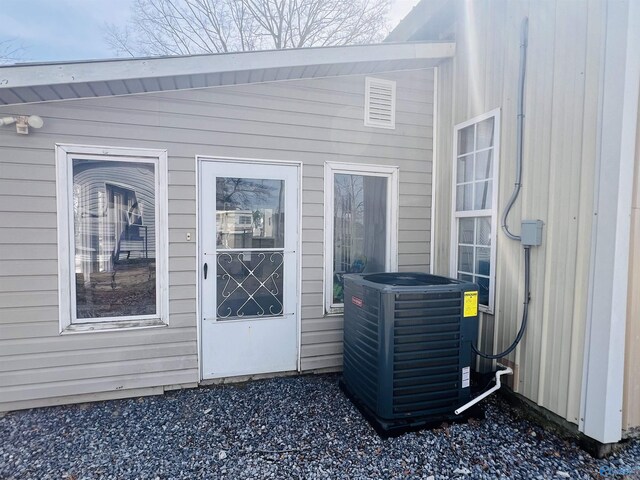 450 County Road 803, Centre, AL 35960 - entrance to property with central AC unit