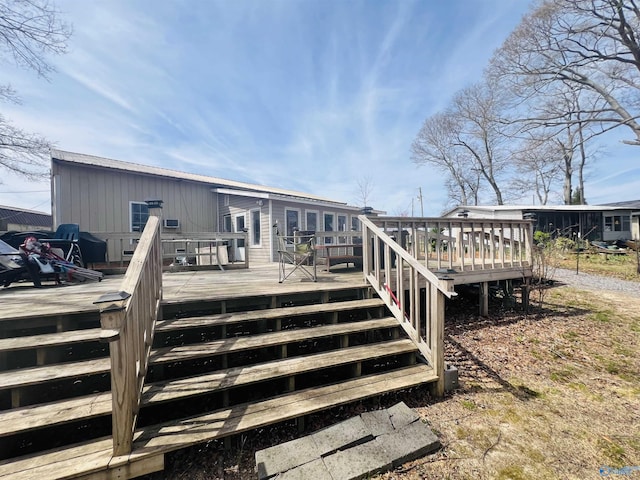 450 County Road 803, Centre, AL 35960 - rear view of property featuring a wooden deck