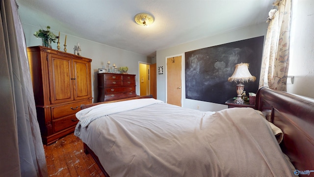 1303 7th Ave, Athens, AL 35611 - bedroom with dark wood finished floors
