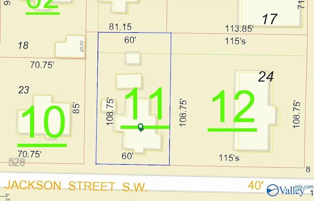 map location
