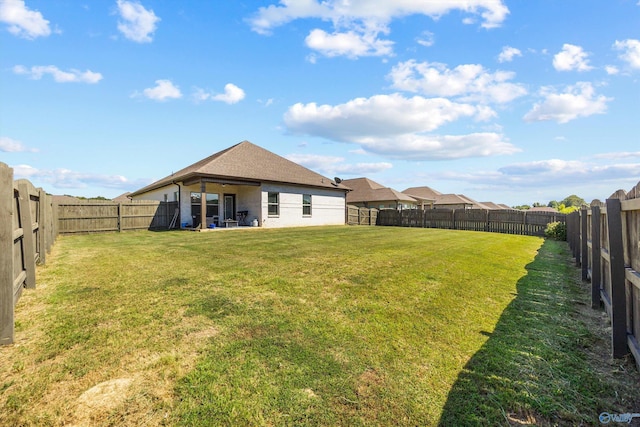 22584 Big Oak Dr, Athens, AL 35613 - view of yard featuring a fenced backyard