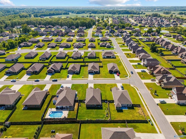 22584 Big Oak Dr, Athens, AL 35613 - birds eye view of property with a residential view