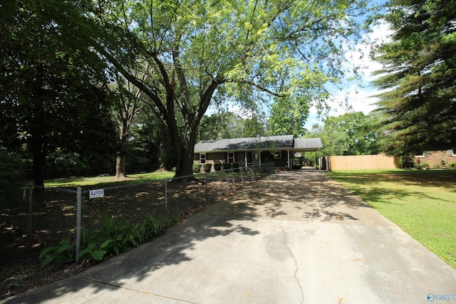 195 Holly Lynn Ln, Hazel Green, AL 35750 - view of front of property with concrete driveway