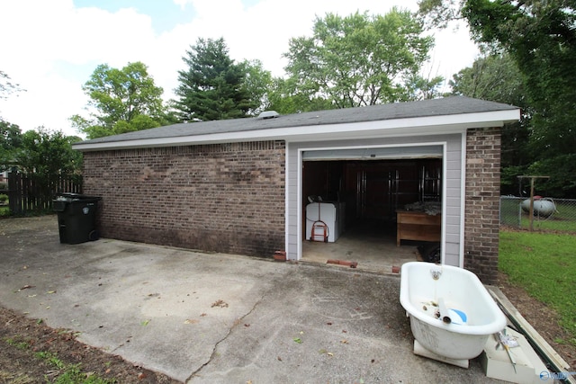 195 Holly Lynn Ln, Hazel Green, AL 35750 - view of garage
