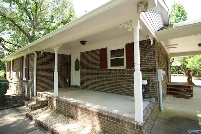195 Holly Lynn Ln, Hazel Green, AL 35750 - view of exterior entry with brick siding