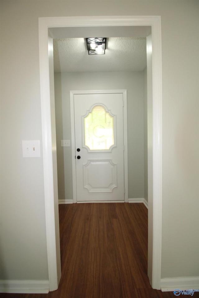 195 Holly Lynn Ln, Hazel Green, AL 35750 - doorway to outside featuring wood finished floors and baseboards